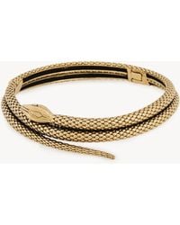 Chloé - Collar Snake Oro 100% Latón - Lyst