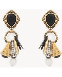 Chloé - Orecchini Antique Pearls Oro Taglia 100% Ottone - Lyst