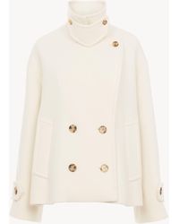 Chloé - Oversized Short Coat - Lyst