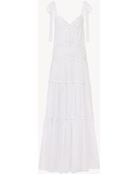 Chloé - Tiered Long Dress - Lyst