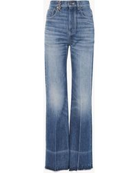 Chloé - High-Rise Bootcut Jeans - Lyst