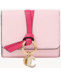 Chloé - Mini Alphabet Tri-Fold - Lyst