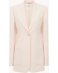 Chloé - Giacca Sartoriale Monopetto - Lyst