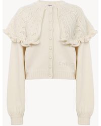 Chloé - Cape Cardigan - Lyst