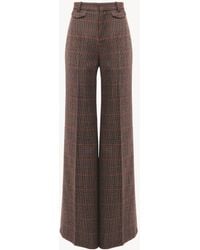Chloé - Pantaloni Svasati A Vita Alta - Lyst