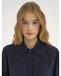 Chloé - Heritage Blouse In Silk Crêpe De Chine - Lyst