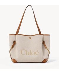 Chloé - Clover Tasche Aus Canvas Mit Zwei Tragevarianten - Lyst