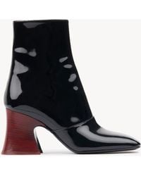 Chloé - Janis Heeled Ankle Boot - Lyst