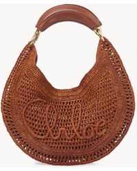 Chloé - Summer Banana Hobo Bag aus geflochtenen Fasern - Lyst