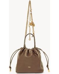 Chloé - Borsa A Spalla Mini Icons Con Catena - Lyst