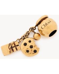 Chloé - Sphere Cookie & Chocolate Dice Charm For Bracelet Bag - Lyst