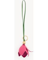 Chloé - Symbols Tulip Key Ring Bag Charm - Lyst
