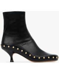 Chloé - Junie Heeled Ankle Boot - Lyst