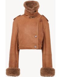 Chloé - Cropped Boxy Jacket - Lyst