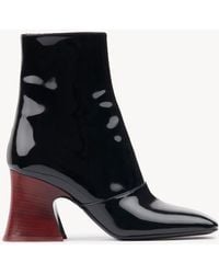 Chloé - Janis Heeled Ankle Boot - Lyst