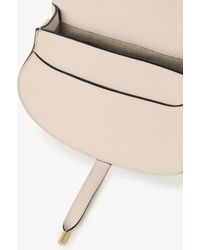Chloé - Marcie Saddle Bag In Grained Leather - Lyst