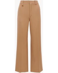 Chloé - Cropped Tailored Trousers - Lyst