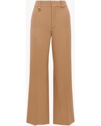 Chloé - Cropped Tailored Trousers - Lyst