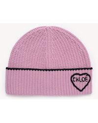 Chloé - The Encoeur Beanie - Lyst