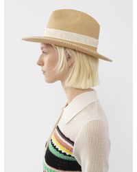 Chloé - Woody Panama Hat - Lyst