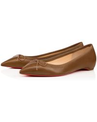 pink louboutins shoes - Christian louboutin Intern Flat in Animal (Leopard) | Lyst
