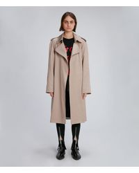 Christopher Kane Classic Trench Coat - Natural
