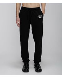Christopher Kane More Joy Embroidered Classic sweatpants - Black