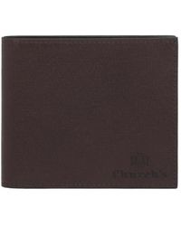 Mens Accessories Wallets and cardholders Churchs St James Leather Card Holder Uomo Coffee in Brown for Men 