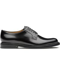 Church's - Brushed Calfskin Derby Lace-Ups - Lyst