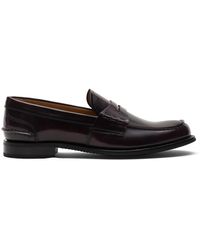 Church's - Polished Fumè Loafer - Lyst