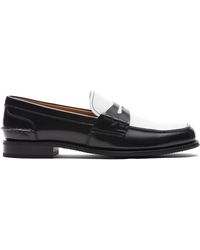 Church's - Fumé Brushed Calfskin Bicolor Loafer - Lyst