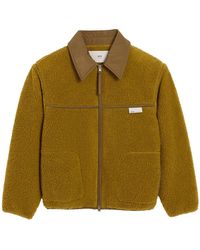 Ami Paris - Boxy Fleece Jacket - Lyst