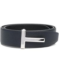 Tom Ford - 40cm Reversible Leather Belt - Lyst