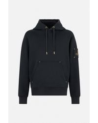 Moose Knuckles - Hartsfield Gold Logo Hooded Top - Lyst