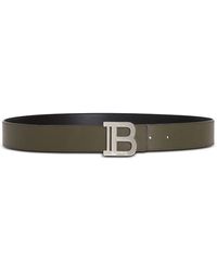 Balmain - 3 5 Cm Reversible B Belt - Lyst