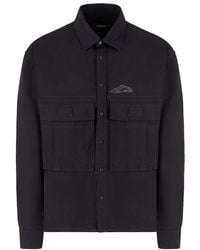 DSquared² - Icon Ripstop Cropped Shirt - Lyst
