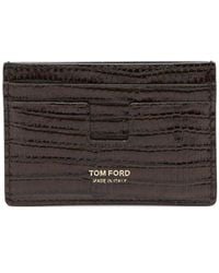 Tom Ford - Tejus T Line Bifold Card Case - Lyst