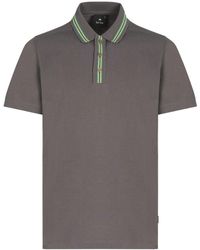 Paul Smith - Ps Regular Fit Zip Polo - Lyst