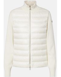 Moncler - Hybrid Cardigan - Lyst