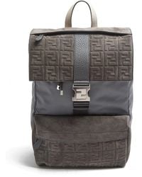 Fendi - Ff Backpack Colour: Brown - Lyst