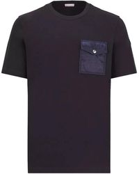 Moncler - Monogram Pocket T Shirt - Lyst