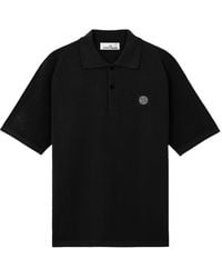 Stone Island - S00b5 Knitted Polo - Lyst