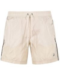 Moncler - Archive Logo Swimshorts - Lyst