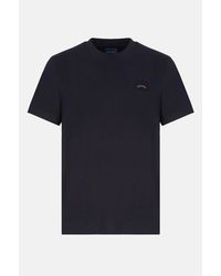 Paul & Shark - Pure Cotton Jersey Badge T Shirt - Lyst