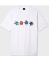 Paul Smith - Ps Regular Fit Floral T Shirt - Lyst