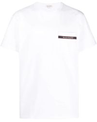 Alexander McQueen - Over Fit Pocket T Shirt - Lyst