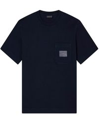 Emporio Armani - Pocket Detail T Shirt - Lyst
