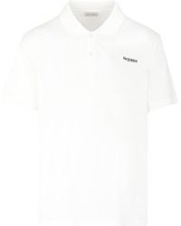Alexander McQueen - Piquet Polo Shirt - Lyst