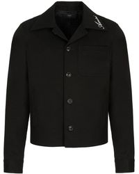 Amiri - Script Collar Jacket - Lyst
