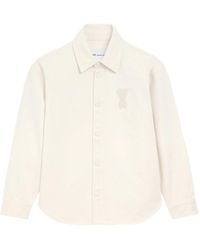 Ami Paris - Knitted Adc Overshirt - Lyst